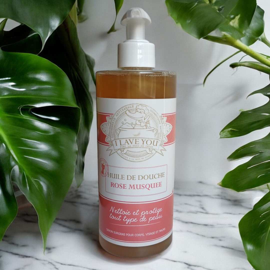 Huile de douche - rose musquée bio – Image 5