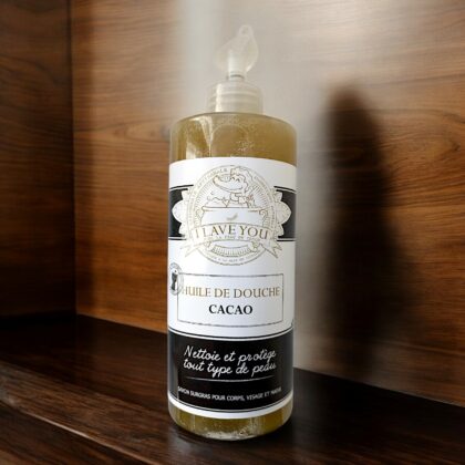 Huile de douche - beurre de cacao bio